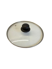 KADAI WITH GLASS LID IH SOFT TOUCH HANDLE 24cm CS