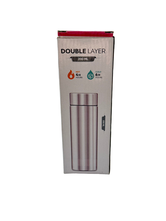 DL HANDY BOTTLE 200mL MATT WH NB
