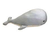 NC BODY PILLOW WHALES M