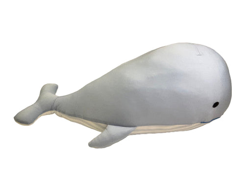 NC BODY PILLOW WHALES M