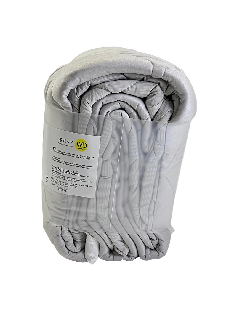 MATTRESS PAD N COOL SP WD GY S2402