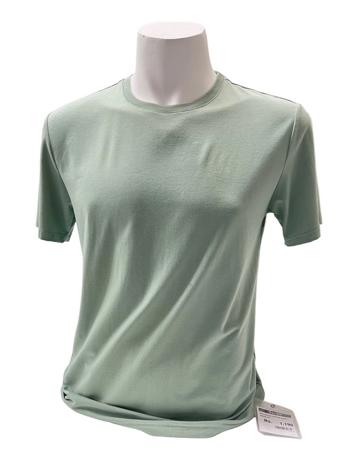 MEN MODAL COTTON UNECK SHORT GR L