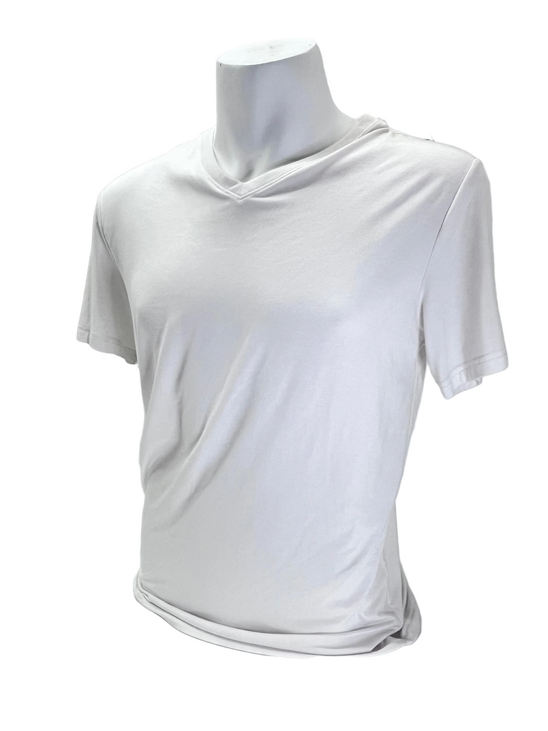 MEN MODAL VNECK SHORT WH L