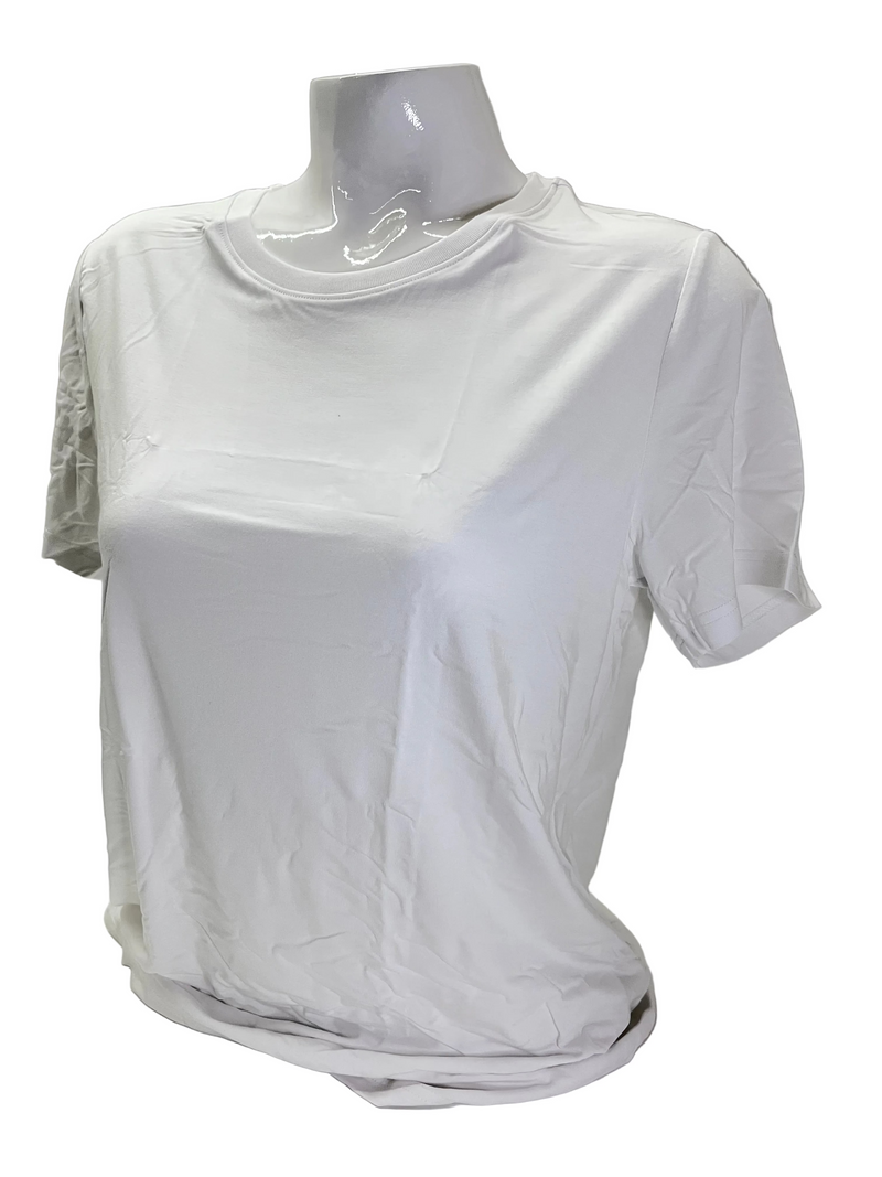 WOMEN MODAL UNECK SHORT WH XL