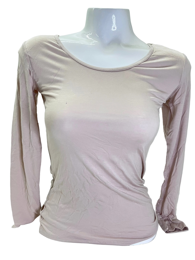 WOMEN MODAL LYCRA UNECK LONG RO XL