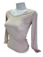 WOMEN MODAL LYCRA UNECK LONG RO M