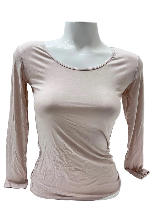 WOMEN MODAL LYCRA UNECK LONG RO M