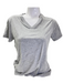 WOMEN MODAL VNECK SHORT GY M
