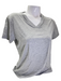 WOMEN MODAL VNECK SHORT GY XL