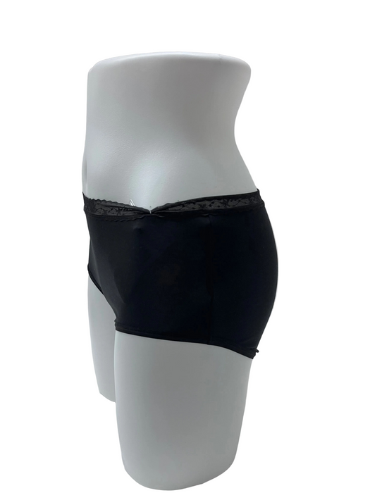 WOMEN MODAL LACE UNDERWEAR BK XL