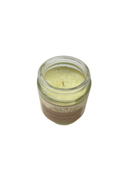 PALM WAX AROMA CANDLE IN GLASS JAR 70g WHITEMUSK DT