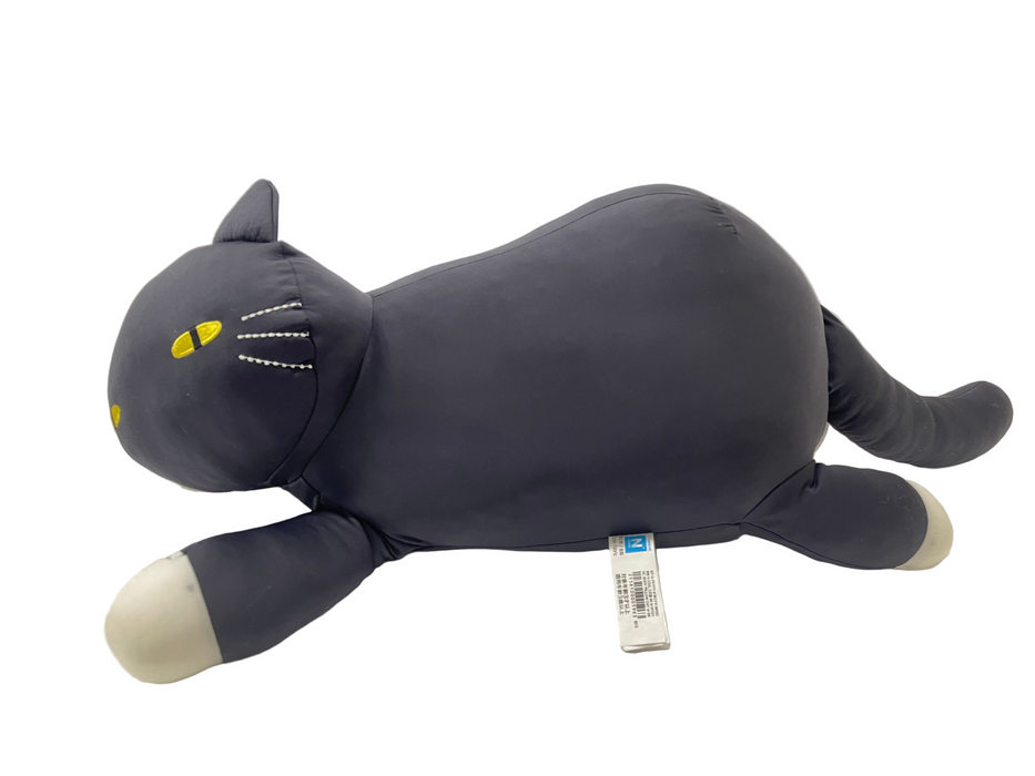 NC BODY PILLOW POLAR CAT M BK