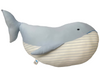 NC BODY PILLOW WHALES L