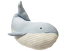 NC BODY PILLOW WHALES L
