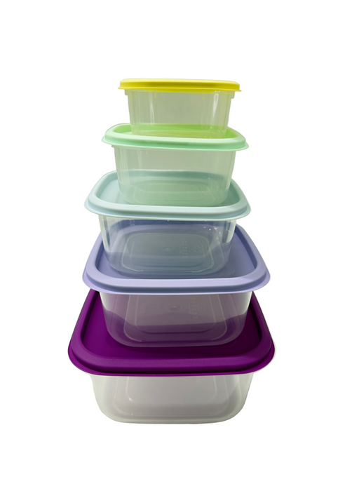 PRISM SQUARE CONTAINER SET 5P AT 402692