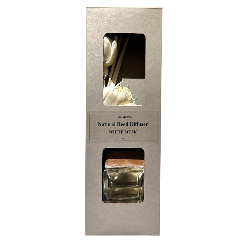 AROMA DIFFUSER IN GLASS BOTTLE 50mL WHITE MUSK DT