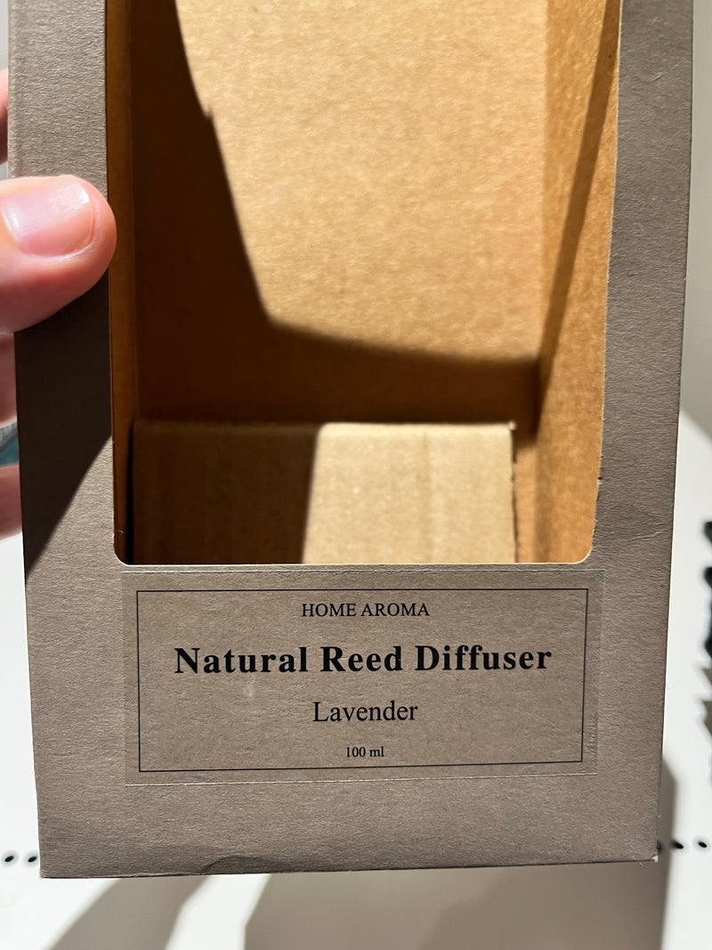 AROMA DIFF W/ RND GLASS BOTTLE 100mL LAVENDER DT