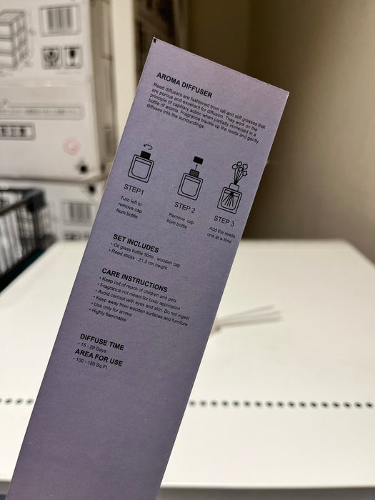 AROMA DIFF IN RND GLASS BOTTLE 50mL WHITE MUSK DT