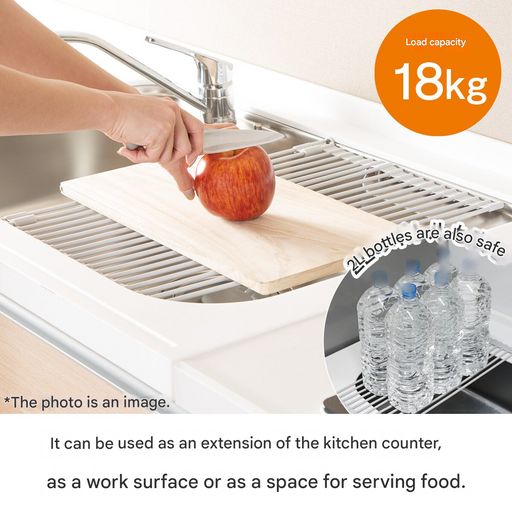 Over the sink roll up silicone drainer 5234 GY